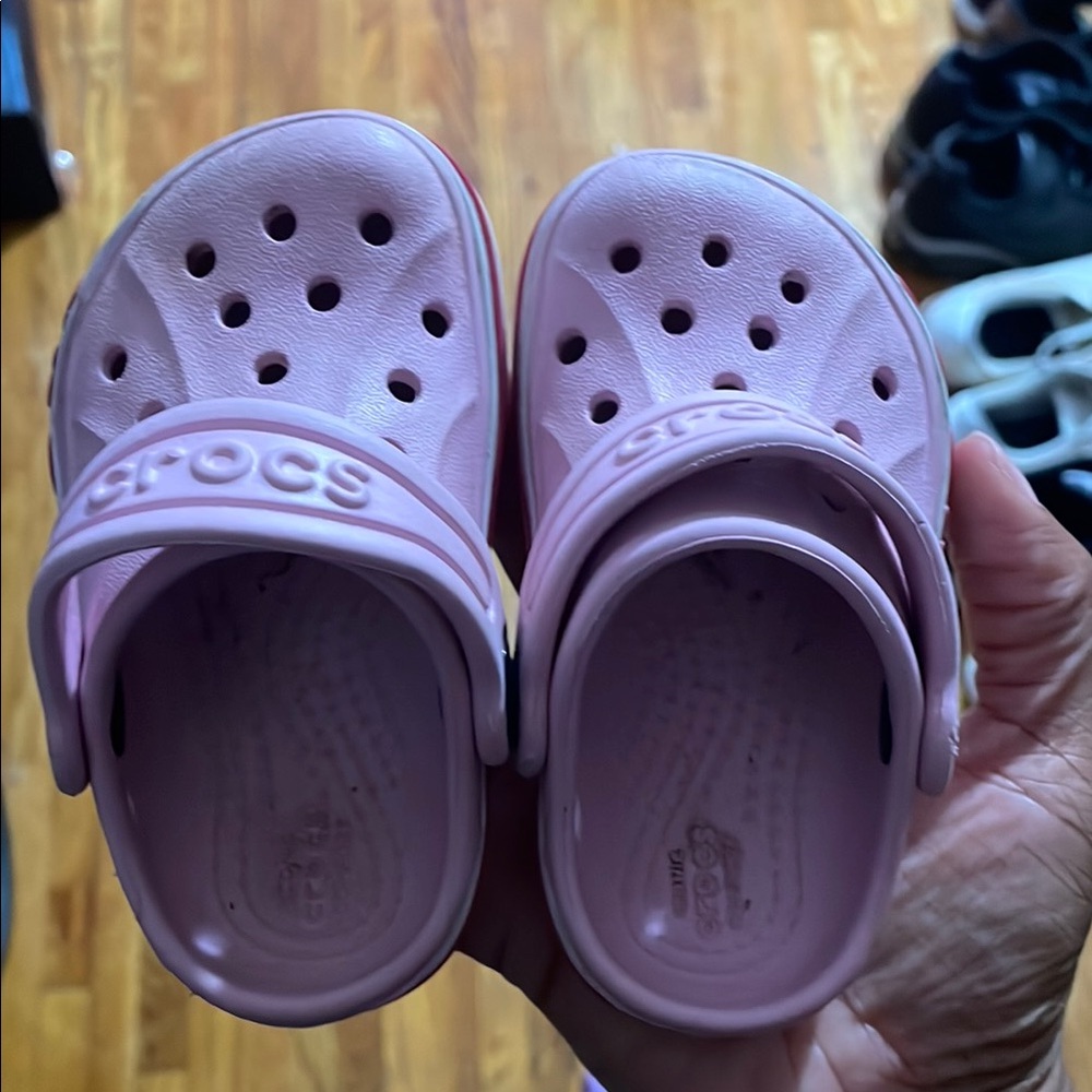 CROCS Pink Sandals & Flip Flops with Classic Design